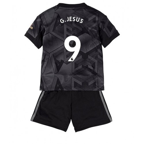 Arsenal Gabriel Jesus #9 Bortedraktsett Barn 2022-23 Kortermet (+ Korte bukser) Arsenal Gabriel Jesus #9 Bortedraktsett Barn 2022-23 Kortermet (+ Korte bukser)